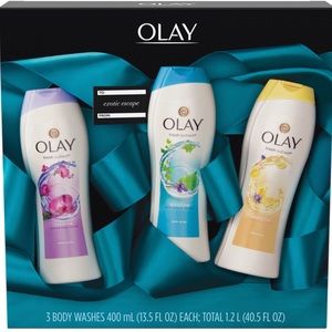 Olay 3 Piece Exotic Escape Body Wash Gigt Set